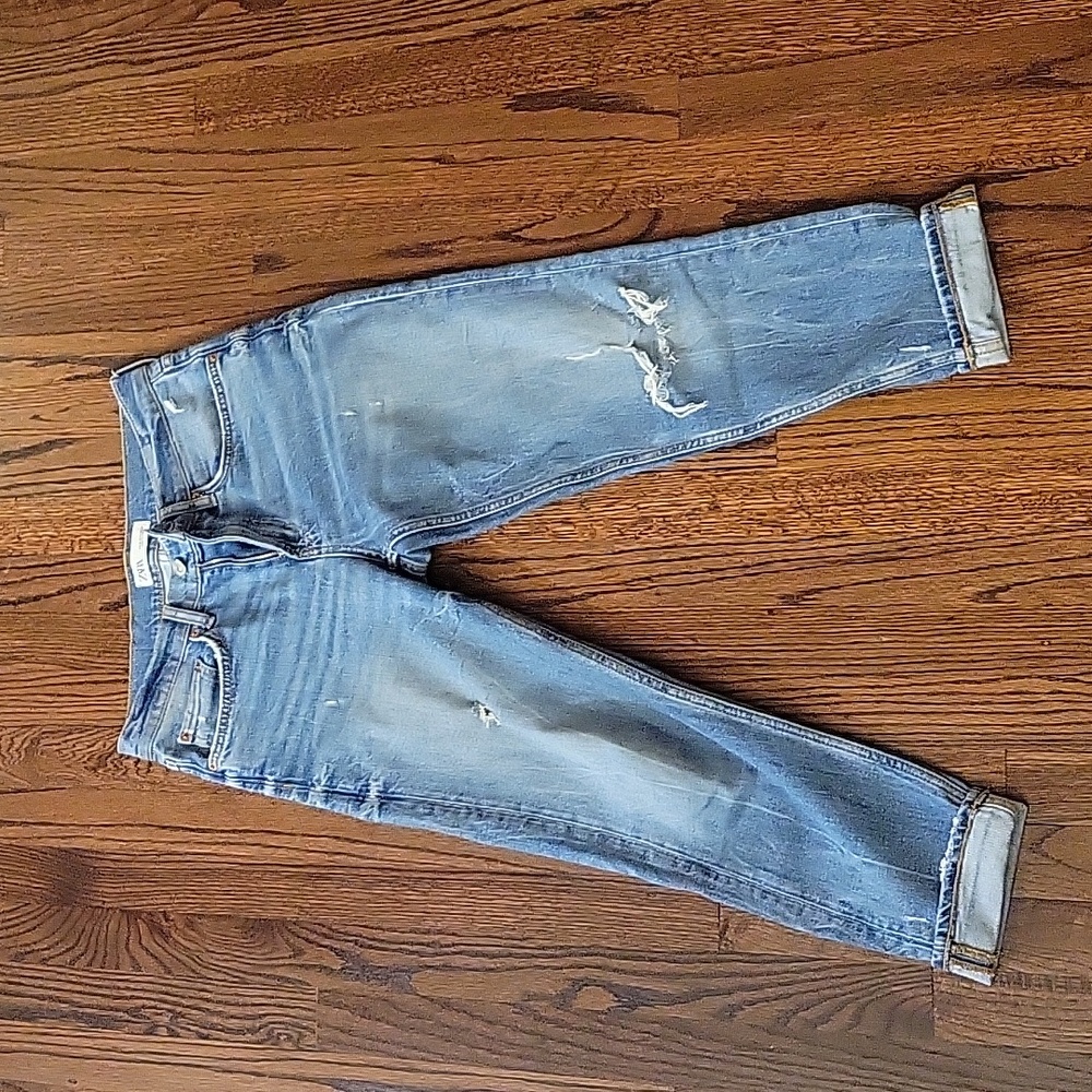 Zara "The Slim Boyfriend in Valley Blue" jeans